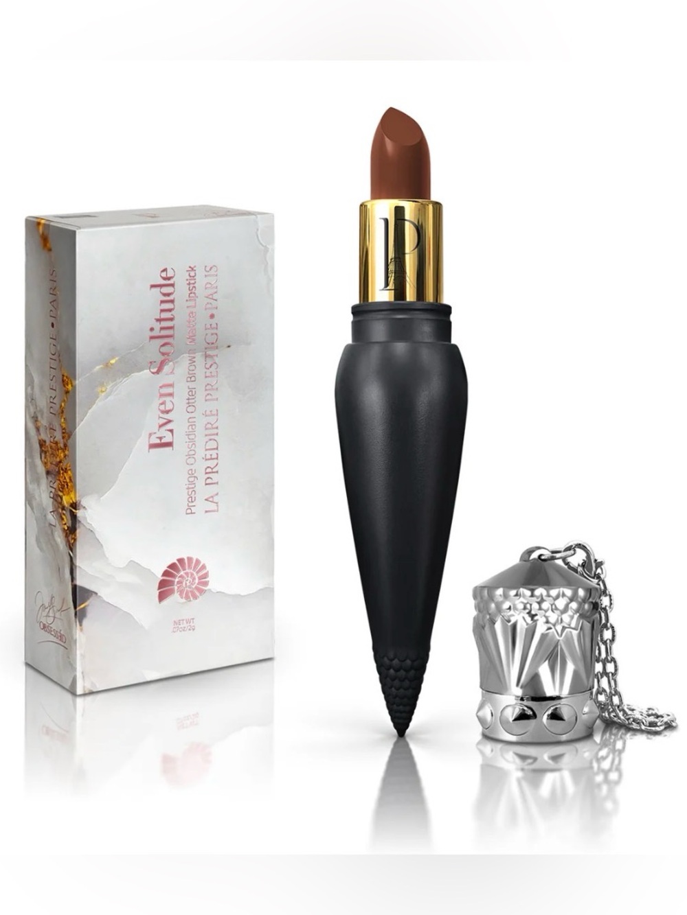 Predire la Prestige “Even Solitude” Otter Brown Matte Lipstick - Retail $180